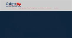 Desktop Screenshot of gabbyscabins.com